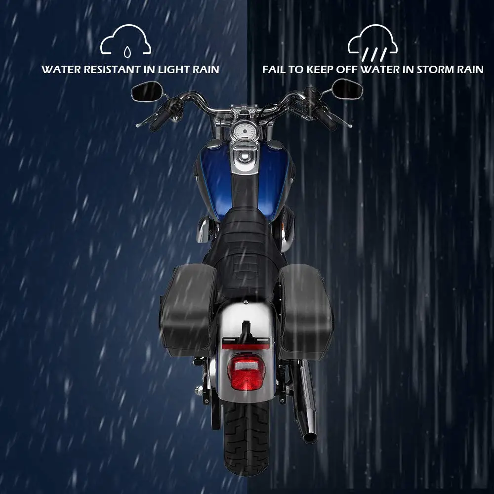 2 шт. Кожаные Мотоциклетные сумки седла для индийских разведчиков Suzuki 8 Honda shadow