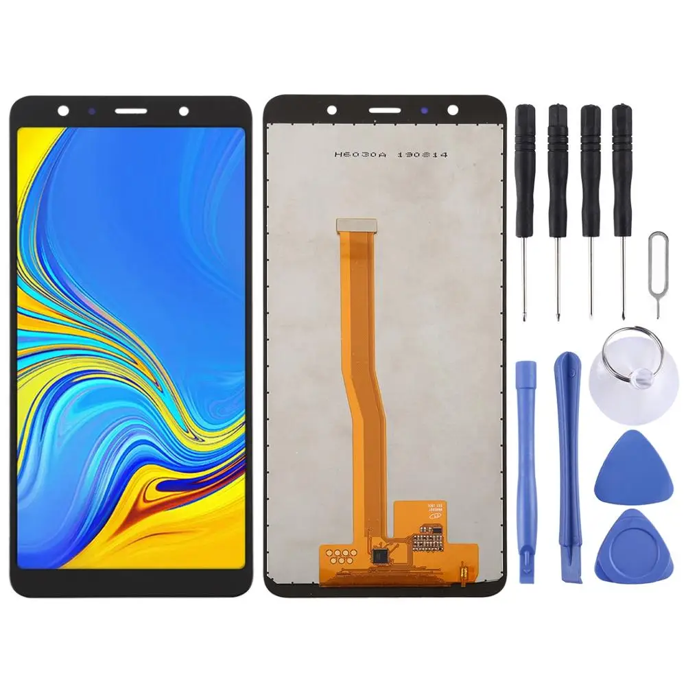For Galaxy A7 (2018) A750F/DS incell LCD Screen and Digitizer Full Assembly for A750G A750FN/DS (Black) | Мобильные телефоны и