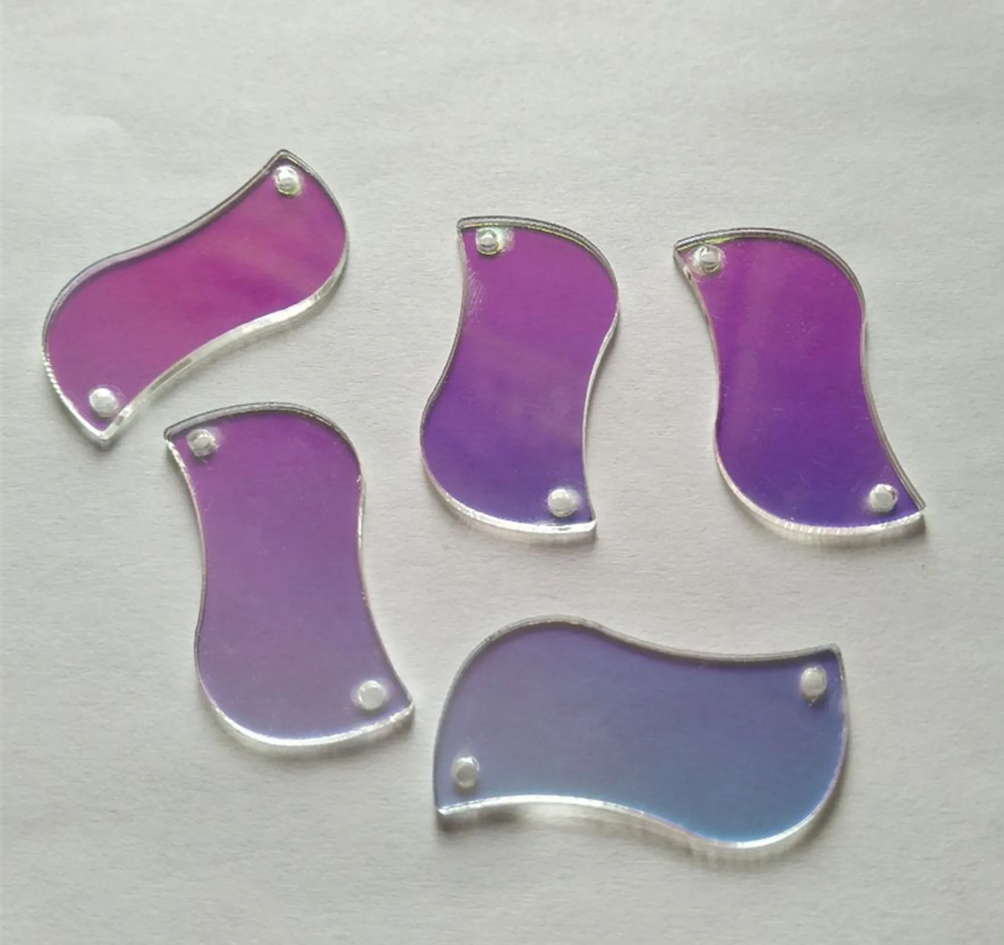 

30PCS Wave shape Clear AB clear Sew on Acrylic mirror, Sew On AB Crystal Rhinestones Acrylic AB Beads, Sew On Stones Crystal