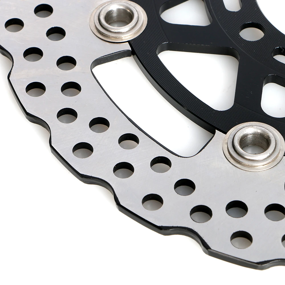 2 предмета диск переднего тормоза мотоцикла для Kawasaki ZX-6R ZX636 ZX600 2005- Z750 2011 2012 ZX6R ZX 6R ZX 636 2005 мото Запчасти