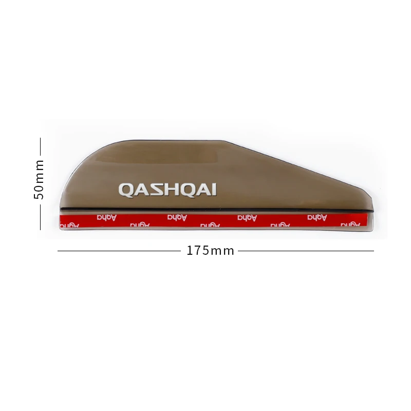 Car Rearview Mirror Rain Eyebrow Rain Shield Shade Protector Cover for NISSAN QASHQAI J10 J11
