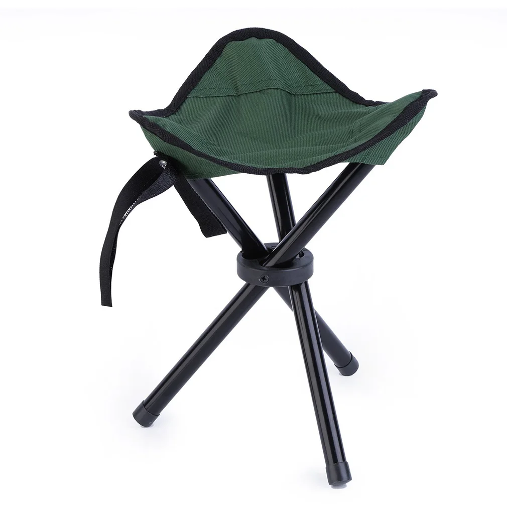 

Made of Waterproof Nylon Fabric and Coated Steel Pipe OUTAD Folding Hiking Backpacking Tripod Stool For Outdoor Camping Fishing