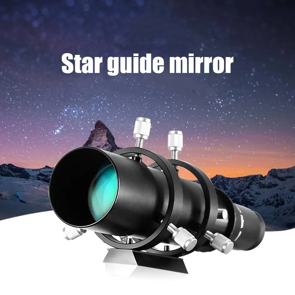 Для Angeleyes 50 мм 60 мм Finderscope Guide, полностью покрытый Guidescope, окулярный искатель для монокулярного бинокулярного телескопа