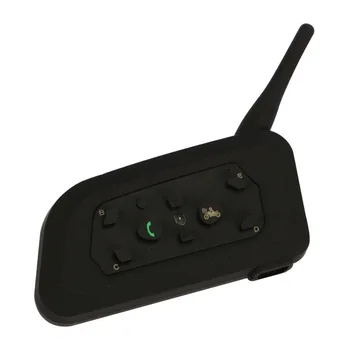 

Outdoor Motorcycle Riding Helmet Full Duplex Bluetooth Walkie Talkie Headset Wireless Handsfree Walkie Talkie V6-1200