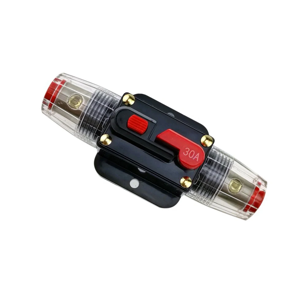 DC 12 V-24 V 30A/100A сброс автомата защиты предохранитель инвертора для авто автомобиля морской велосипед аудио LR автомобильные аксессуары дропшиппинг