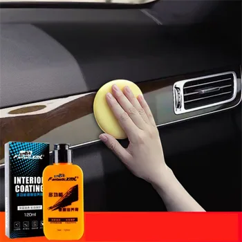 

120ml Leather Repair Cream Automotive Interior Cream Coating Paste Maintenance Agent Leather Renovated Interior Cream Coat Nano