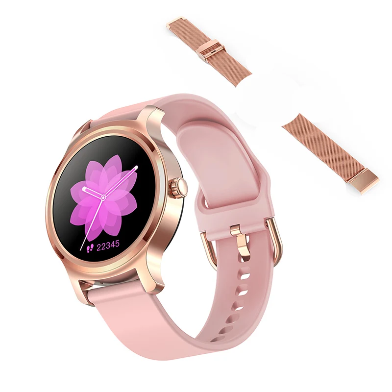 Pink R2 Смарт-часы Bluetooth монитор сердечного ритма часы напоминание о звонке музыка Playe фитнес-трекер smartwatch - Цвет: Pink