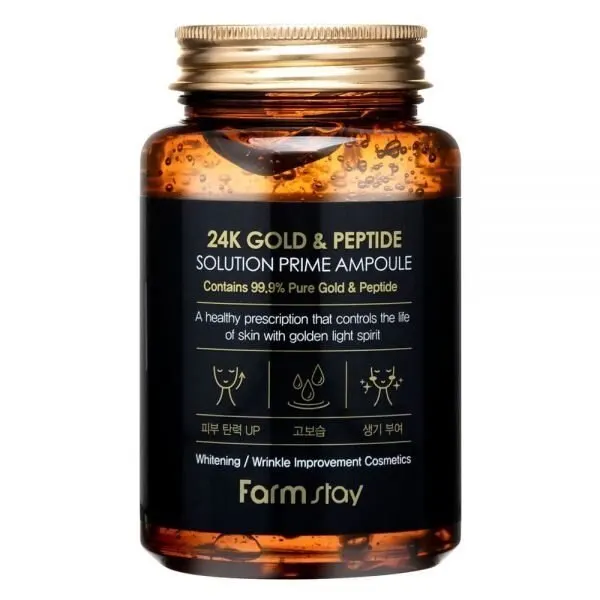 сыворотка 24 gold peptide farm stay. ампульная сыворотка farmstay с золотом и пептидами. сыворотка ампульная с золотом и пептидами farmstay 24k gold peptide solution prime ampoule. Farmstay 24k gold peptide solution prime ampoule. сыворотка с пептидами farmstay.