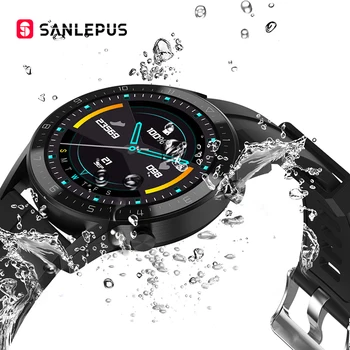 

2020 SANLEPUS Smart Watch Bluetooth Call Smartwatch For Men Women IP68 Waterproof Sport Fitness Bracelet Band For Android Apple