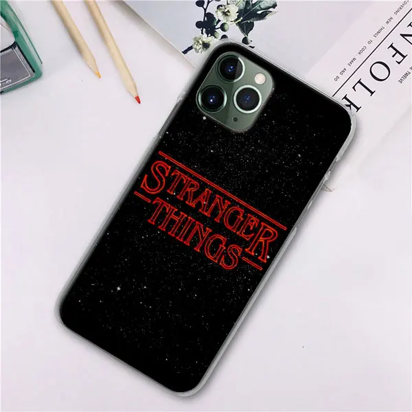 Странные вещи, чехлы для телефонов Apple iPhone 11 Pro Max X XR XS MAX 7 8 6 6s Plus 5 5S жесткий чехол - Цвет: H07