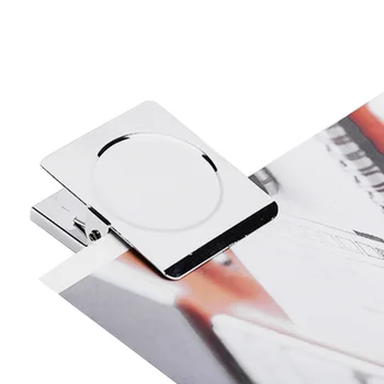 

10PCS Square Style Metal Magnet Hook Clips for Refrigerator Calendar Kitchen Office School Home 45mm