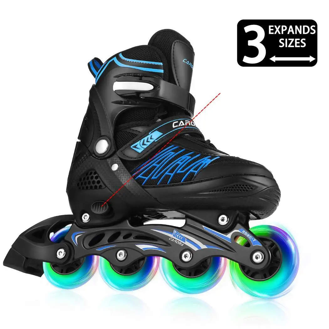 Richly Shop 100% Inline Skates Professional Adult Roller Skating Shoe Slalom Sliding Free Skating