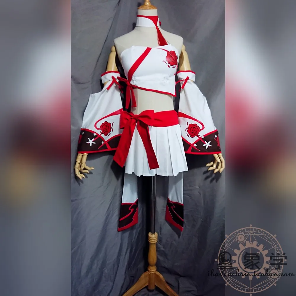 

[Customized] Anime Final Fantasy XIV FF14 Shisui Dress Bachelor's Suit Any Size Cosplay Costume Women Halloween Free Shipping