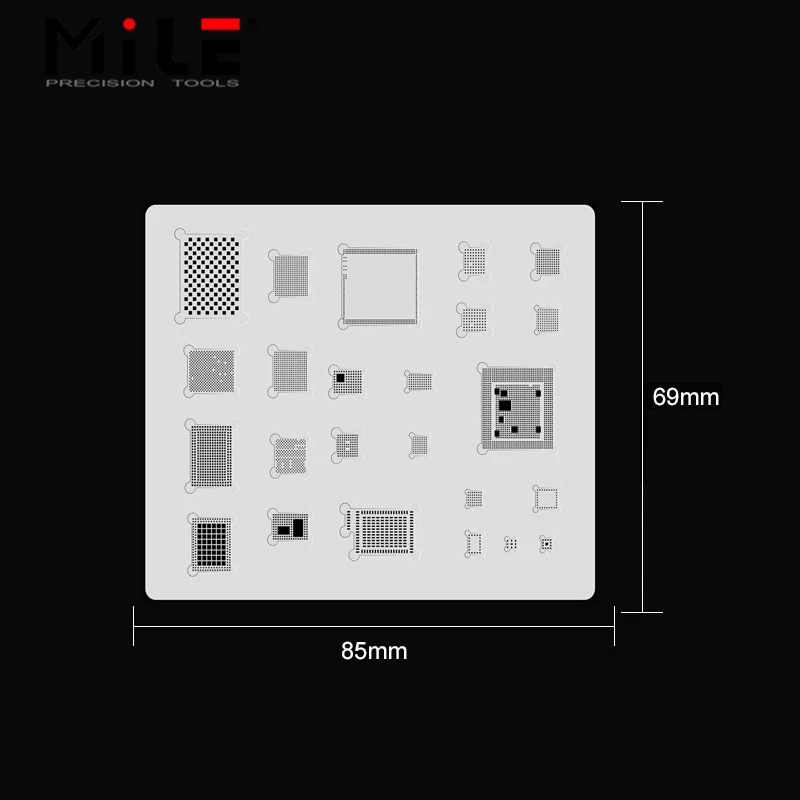 Рисунок 5 - 3D BGA трафарет A8 A9 A10 A11 A12
