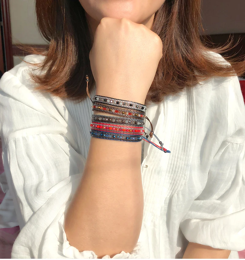 Yumfeel новые винтажные стильные браслеты и браслеты для женщин пляжные богемные Бохо подарочные браслеты и ювелирные изделия