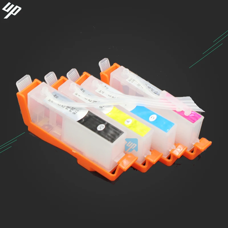 UP brand 4pcs CISS ink cartridge replacement for HP 655 655xl for hp deskjet 3525 4615 4625 5525 6525 CIS with chips