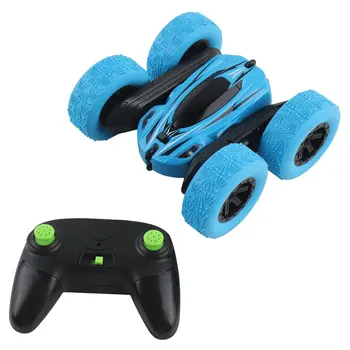 

RC Car 2.4G 4CH Stunt Drift Deformation Buggy Car Rock Crawler Roll Car Double-sided 3D Flip Kids Robot RC Cars Toys for Gifts