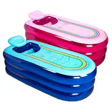 Надувная Ванна двойного назначения для взрослых, ванна для взрослых, утолщенная ванна, домашняя раскладная ванна, Свитшот