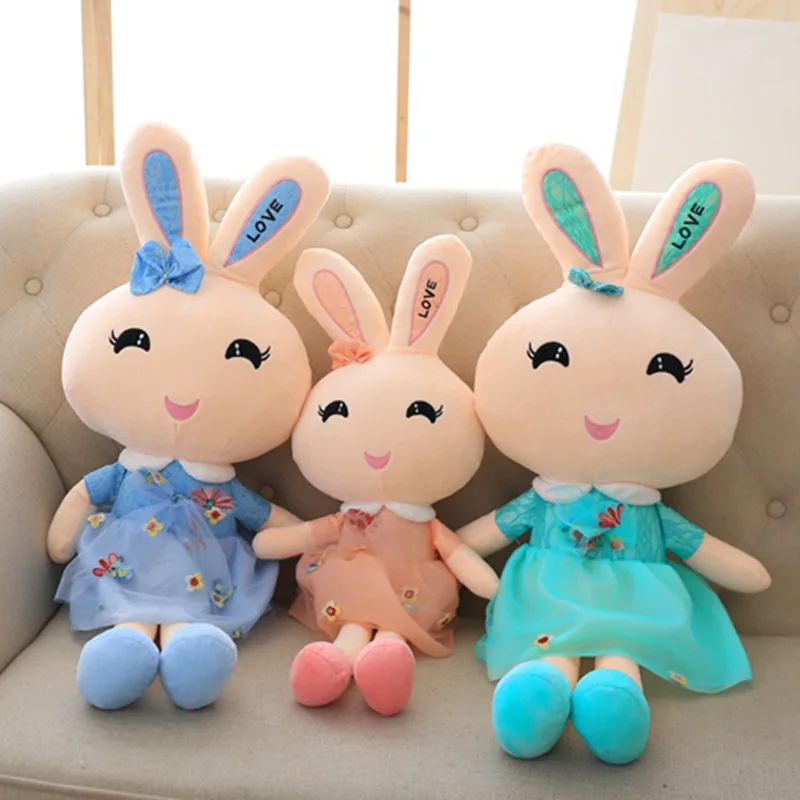 

Cute Flower Fairy Rabbit Plush Toys Cartoon Bunny Doll Doll Send Children Girl'S Ceremony Items