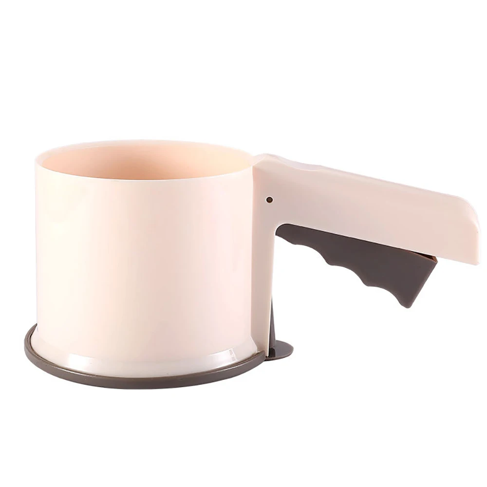 

Plastic Cup Shape Electric Flour Sieve Mechanical Hand-Held Sifter Shaker Cakes Sugar Mesh Sieve Baking Tools Kitchen Gadgets