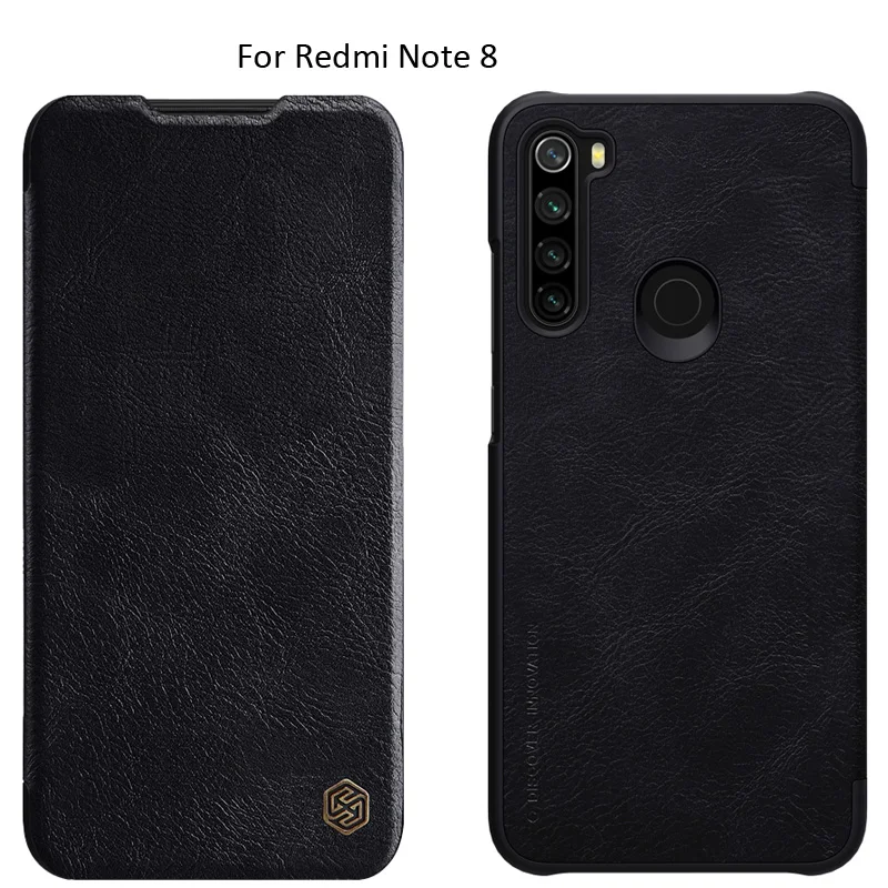 Кожаный флип-чехол Nillkin Qin для Xiaomi Redmi Note 8 Pro 8T