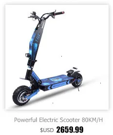 Sale 60V/52V 2000W Double Drive Folding Electric Scooter For Adults 7