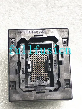 

FBGA096-003F BGA94 IC Test Socket 0.8mm Pitch IC body size 8x14mm FBGA96 Burn in Socket