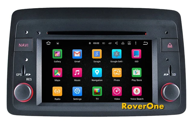 RoverOne For Fiat Panda 2004-2012 Android 7.1 Autoradio Car Multimedia  Player Infotainment DVD Radio GPS Navigation Navigator