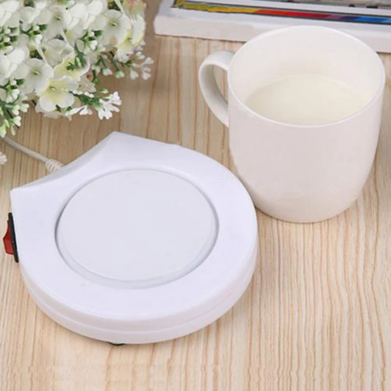 1 шт. Электрический, чашка, нагреватель 110 см 11,5 см домашняя кухня электрическая грелка для кофе, чая, молока, кружка, нагреватели