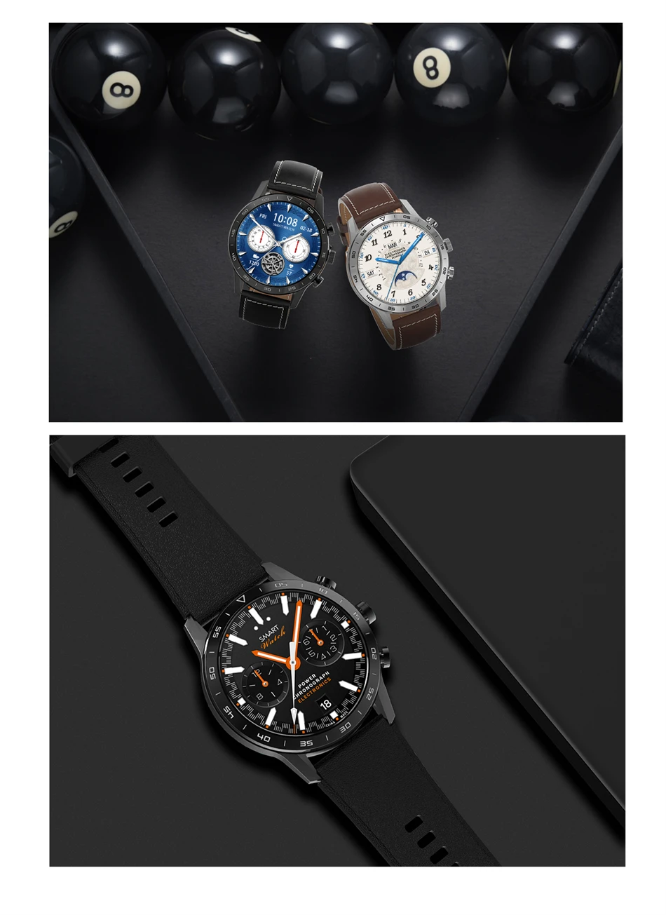 2022 Men Smart watch Heart Rate Monitor IP68 Swim Sport luxurious Answer dial Bluetooth Call can smartwatch Men For Android IOS