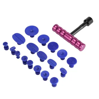 

2018 New Car Tools Repair Tools Hail Pit Sagging Repair Kit Car Dent Repair Puller + Sheet Metal Plastic Suction Cups