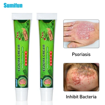 

1pcs Treatment Psoriasis Cream Skin Care Antibacterial Antipruritic Dermatitis Eczema Herbal Ointment Anti-itch Medical Plaster