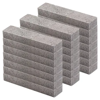 

Promotion! 21Pcs Pumice Stone Cleaning Embossing Stick Cleaning Brick Suction Plate Barbecue Cleaning Brick