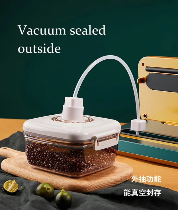 Food preservation small household automatic compressed bag packaging commercial vacuum sealing machine J05