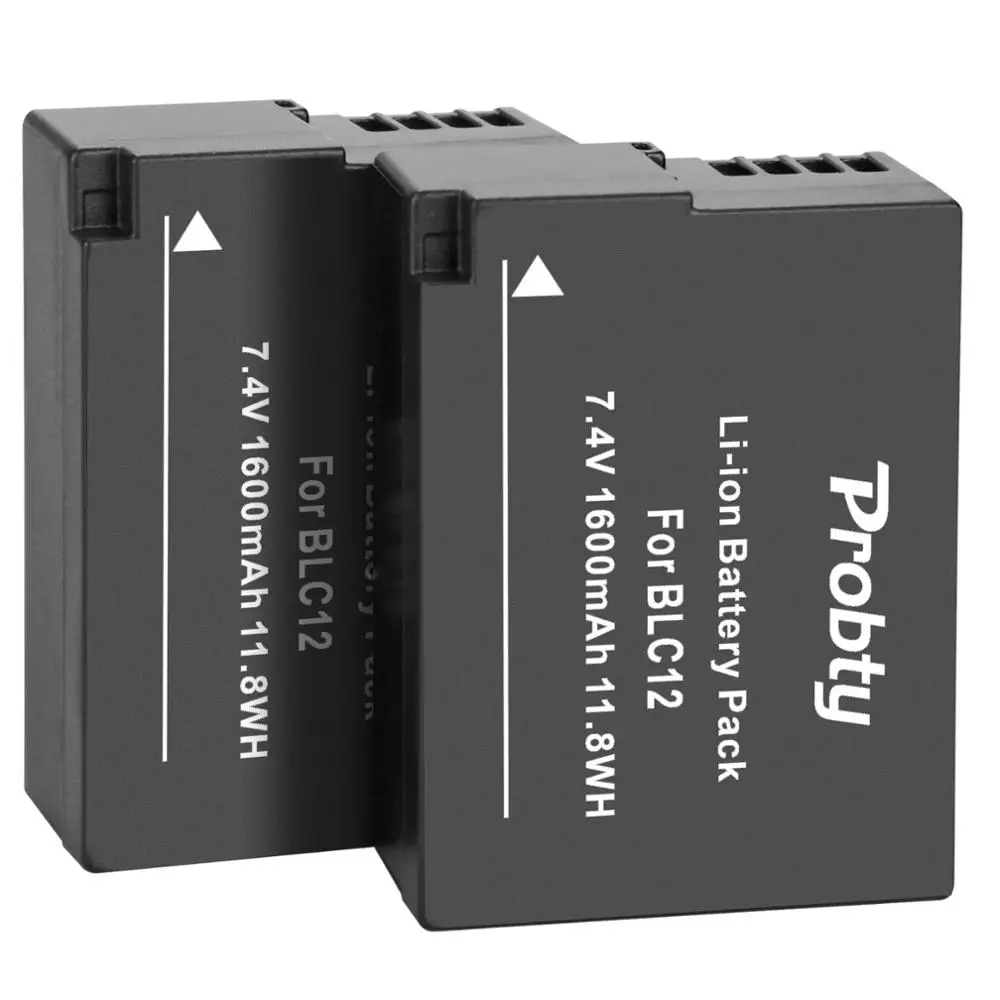 Bateria Recarregável para Panasonic Lumix g6 g5 g7 G80 Fz1000 Substituição da Câmera Bateria Peças Dmw-blc12 Blc12