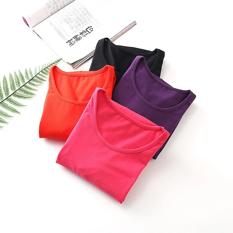 Long Johns for Women Thermal Underwear Plus Size Woman Winter Autumn Thermal Underwear Suit Warming Set Ladies Clothing Cotton