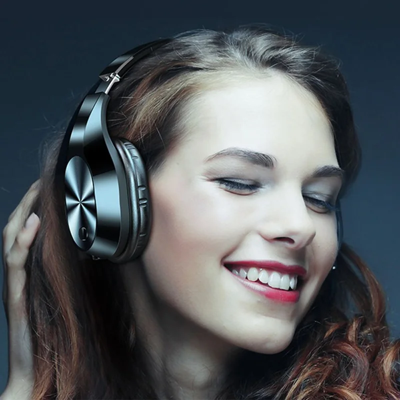 2020 T5 Bluetooth 5 0 Wireless Earphones Foldable Surround Sound Over Ear Noise Reduction Bass HiFi Stereo Head mounted Headsets