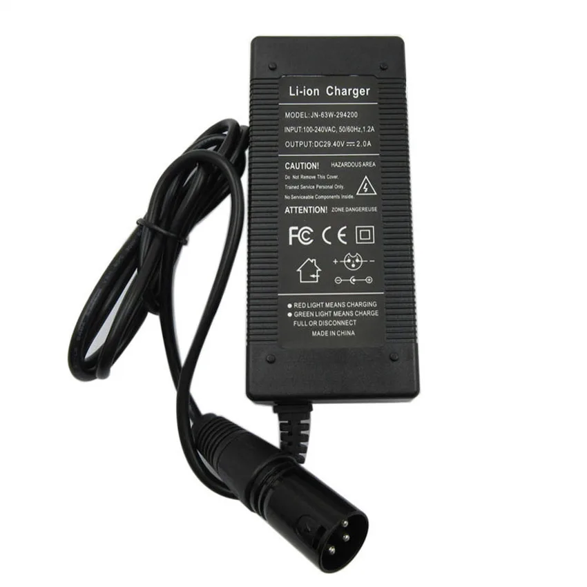 29.4V 2A XLRM 4