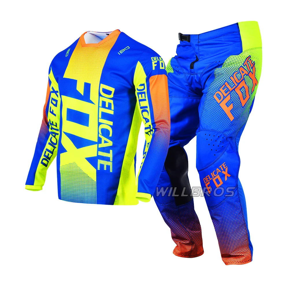 Jersey Pants 180 360 Gear Set Motocross Outfit Combo MX BMX DH Dirt Bike Suit Moto ATV UTV Enduro Cycling Kits Men