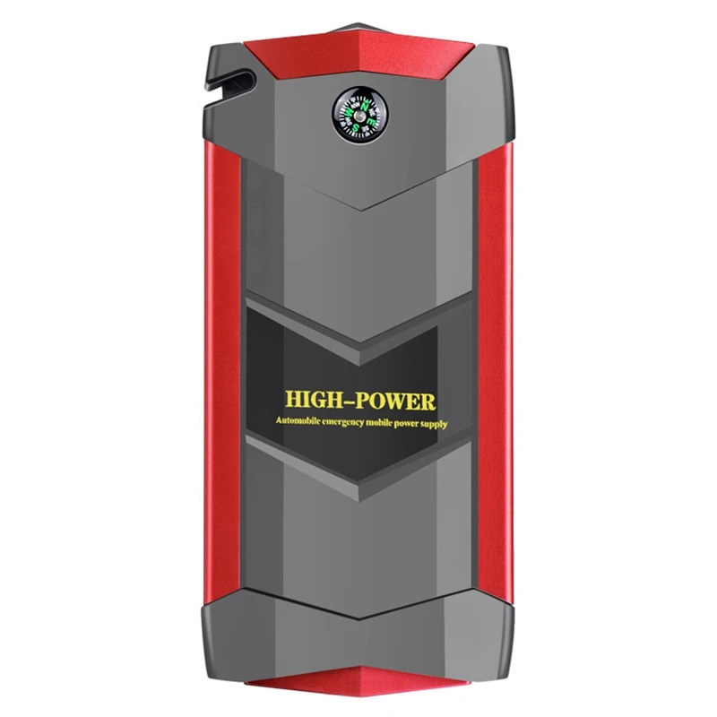 FFYY-Mobile power 20000Mah автомобильный стартовый усилитель 4 Usb аварийный поисковый светильник зарядное устройство с американской стандартной вилкой черный и красный пластик Dc