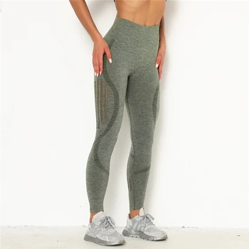 

Women's High Waist Seamless Pants Tummy Control Workout Pants Stretch Push Up Leggings Tommy Control Mujeres Fitness Legging