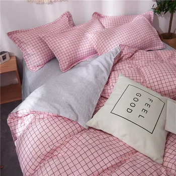 

Four-Piece Bedding Set Bed Sheet Quilt Cover Student Dormitory Quilt Double Bed Quilt Three-Piece Set