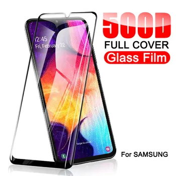 Перейти на Алиэкспресс и купить 500D Защитное стекло для Samsung Galaxy A10 A20 A30 A40 A50 A60 защита для экрана Samsung A70 A80 A90 стекло M10 M20 M30 M40