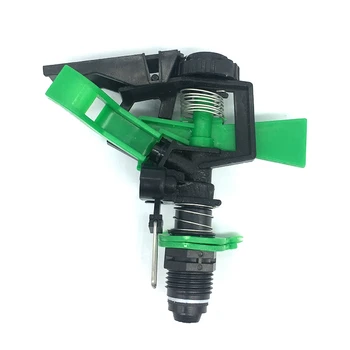 

20Pcs Garden Drip Irrigation Plastic 360 Rotation Rocker Sprinkler Head Controllable Angle Lawn Garden Irrigation Sprinklers