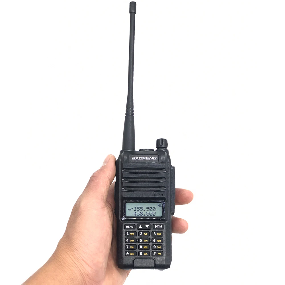 Baofeng-BF-A58S трехдиапазонное иди и болтай Walkie Talkie “иди и рация 8 Вт ЖК-дисплей дисплей SOS сигнализация длинные двухстороннее радио FM радио Приём для переносного приемо-передатчика telsiz