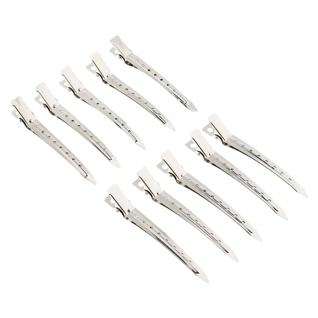 10x Duck Bill Hair Clips Grips Slide Pin Accessories Alligator DIY Tools 9cm