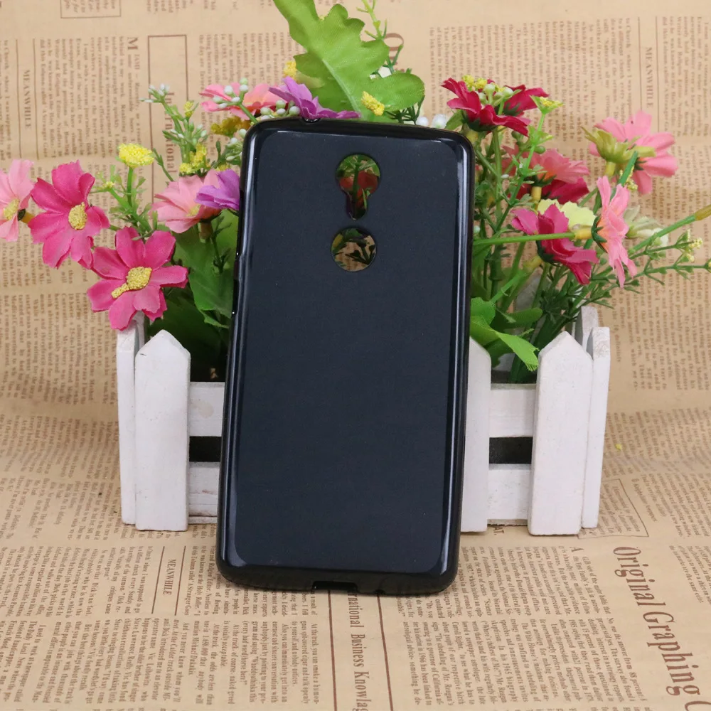 Black Axon 7 mini Мягкий силиконовый чехол из ТПУ для zte Axon 7 mini Max B2017G A2017 Secret 7 B2015 B2016, чехол для мобильного телефона, матовый чехол - Цвет: Black Axon 7 mini