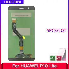 5 шт. ЖК дисплей для HUAWEI P10 Lite сенсорный экран дигитайзер Huawei lite