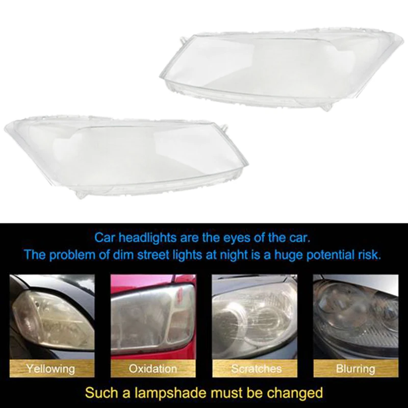 Автомобильные прозрачные фары Крышка объектива Замена фары оболочка Крышка для Honda Accord 2008-2012