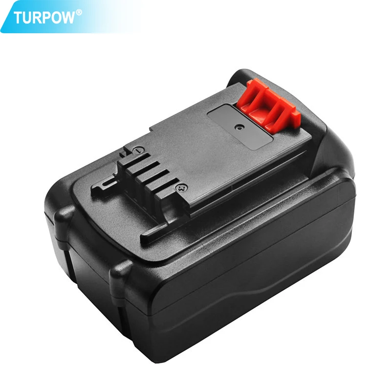 Turpow 20V 6.0Ah Li Ion LB20 Батарея для BLACK&DECKER LBXR20 LBX20 ASL186K BDCDMT120 CHH2220 LD3K220 LPP120